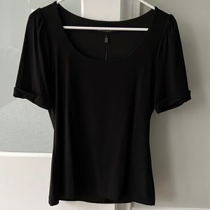 White House Black Market Scoop Neck T-Shirt
